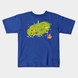 Jeju Island Kids T-Shirt